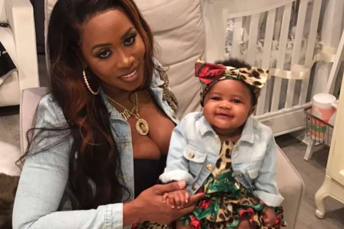 Remy Ma Shows Off Her Gorgeous Baby Mackie While She's Washing Her Hair And Tamar Braxton Might Get Baby Fever Watching The Pics
