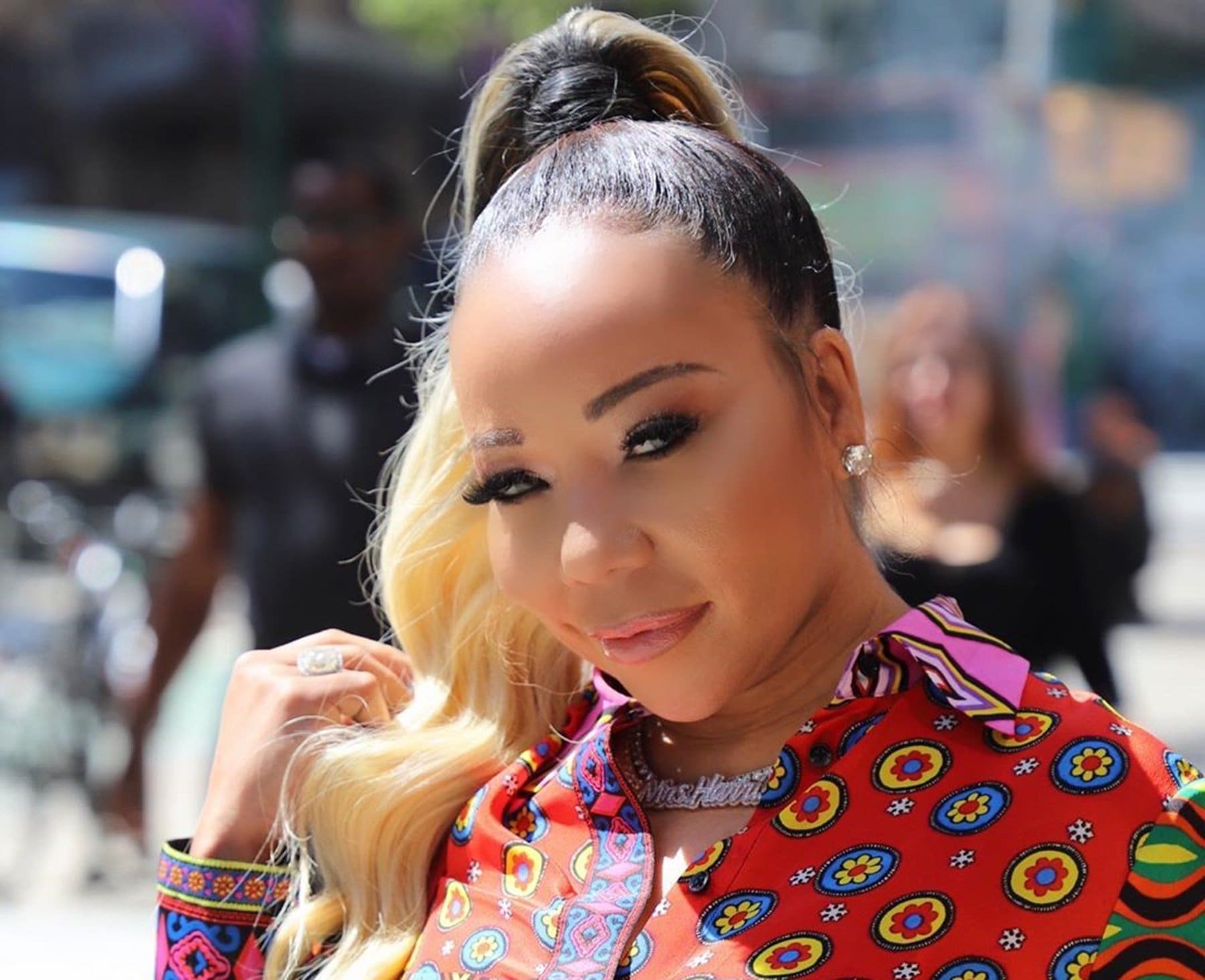 Tiny Harris Shares New Pics From Her Latest Solo Performance - She Shows Off Her DJ And The Whole Crew
