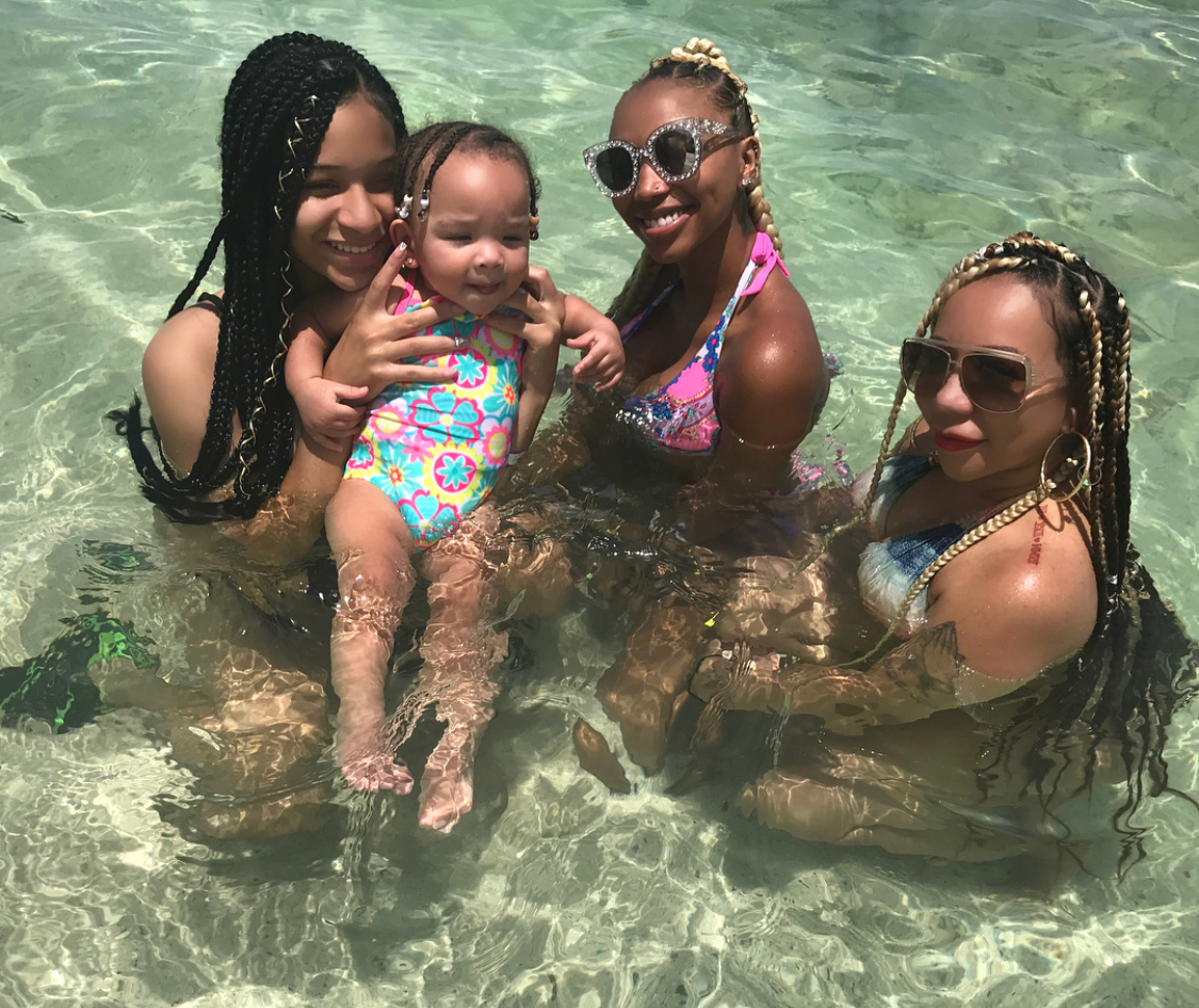 Tiny Harris Shows Off Her Natural Look While Having The Best Family Time - Check Out Her Videos
