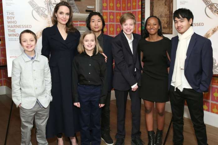 Angelina Jolie And Her Seven Children Get An Adorable Honorary Family Member -- See The Pictures Melting Hearts