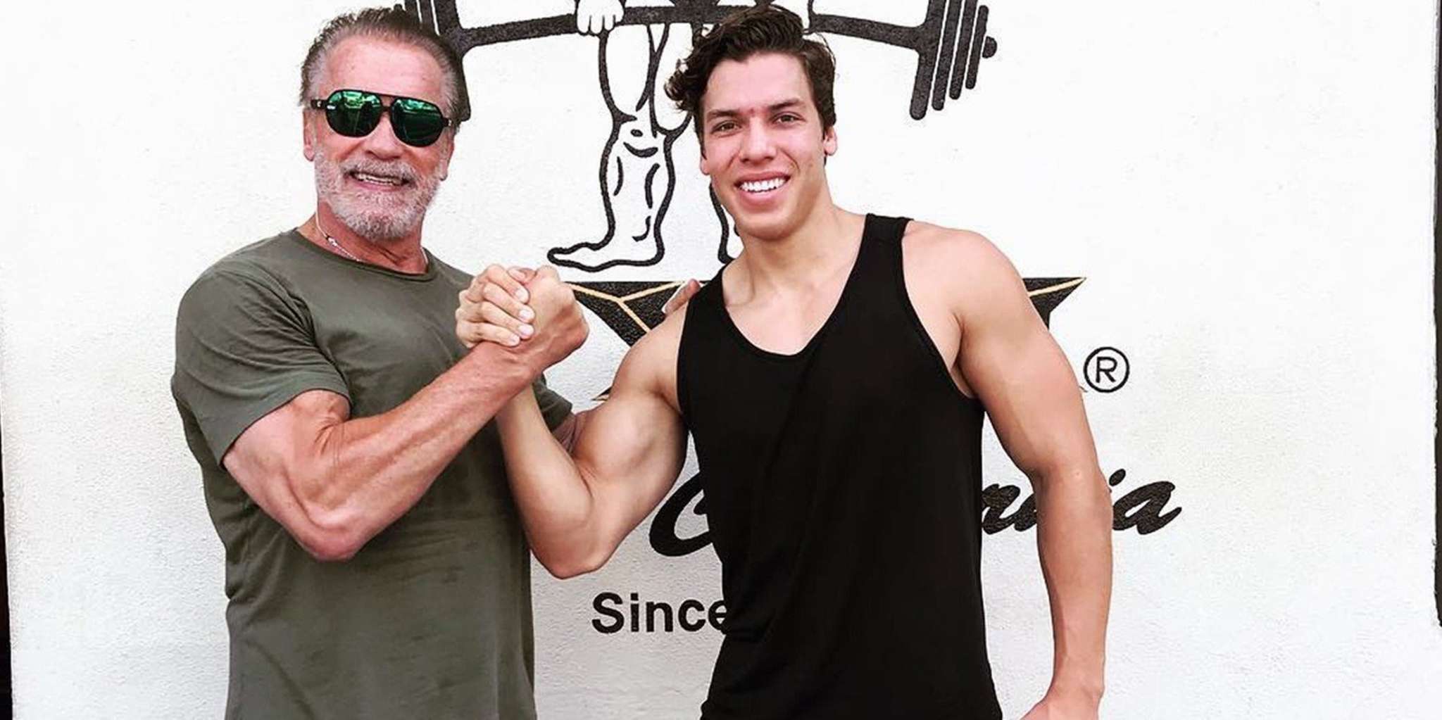 Arnold Schwarzenegger Joseph Baena Sister Wedding