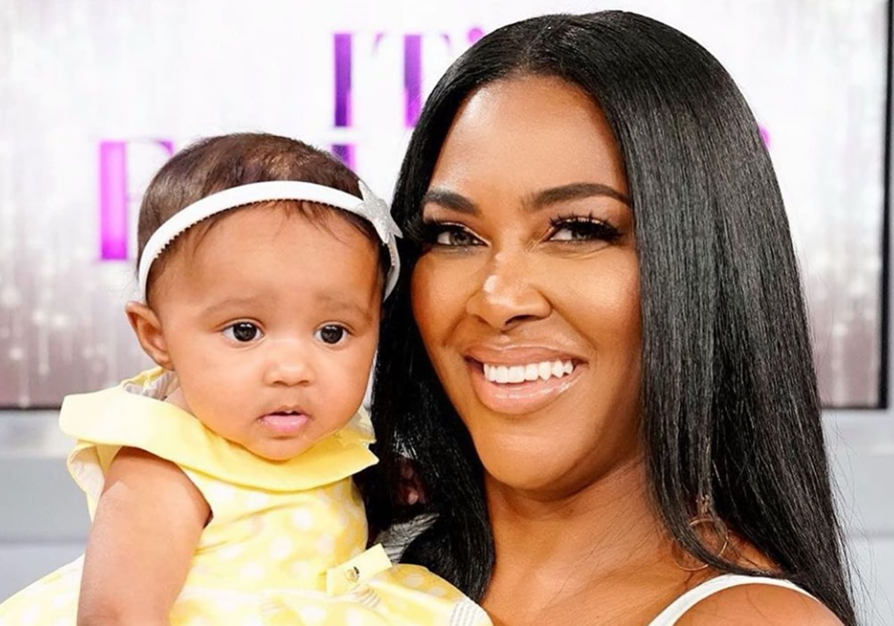 Kenya Moore's Baby Girl, Brooklyn Daly Is Highly Entertaining In Her Latest Video - She Can Even Sit Up!