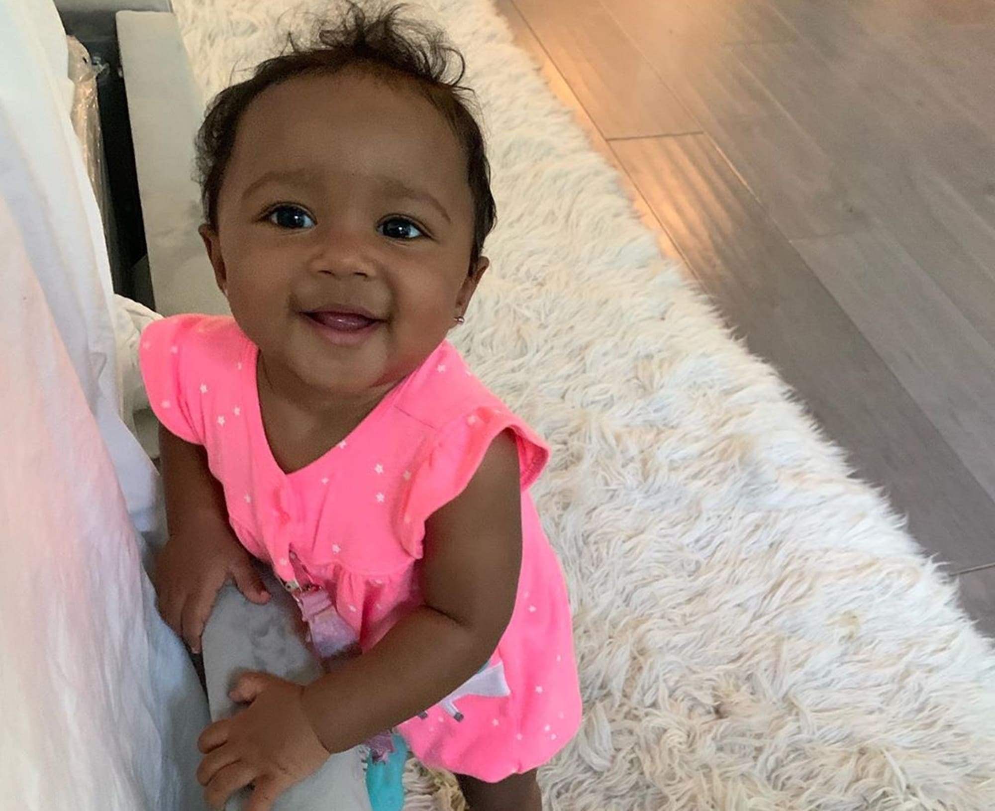 Kenya Moore Shares Picture Of Baby Brooklyn Daly In Beautiful Church ...