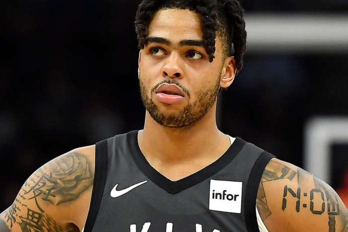 D'Angelo Russell Spotted Out With The Kardashians Following NBA Trade