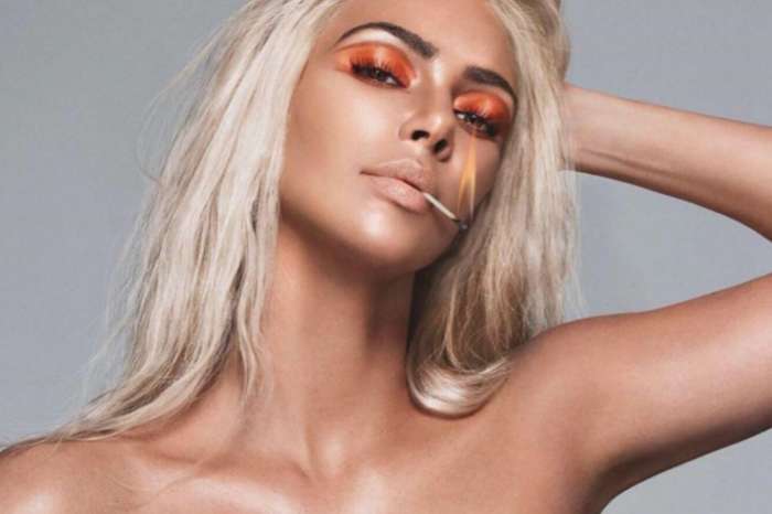 Kim Kardashian West Goes Blonde For New KKW Beauty Campaign