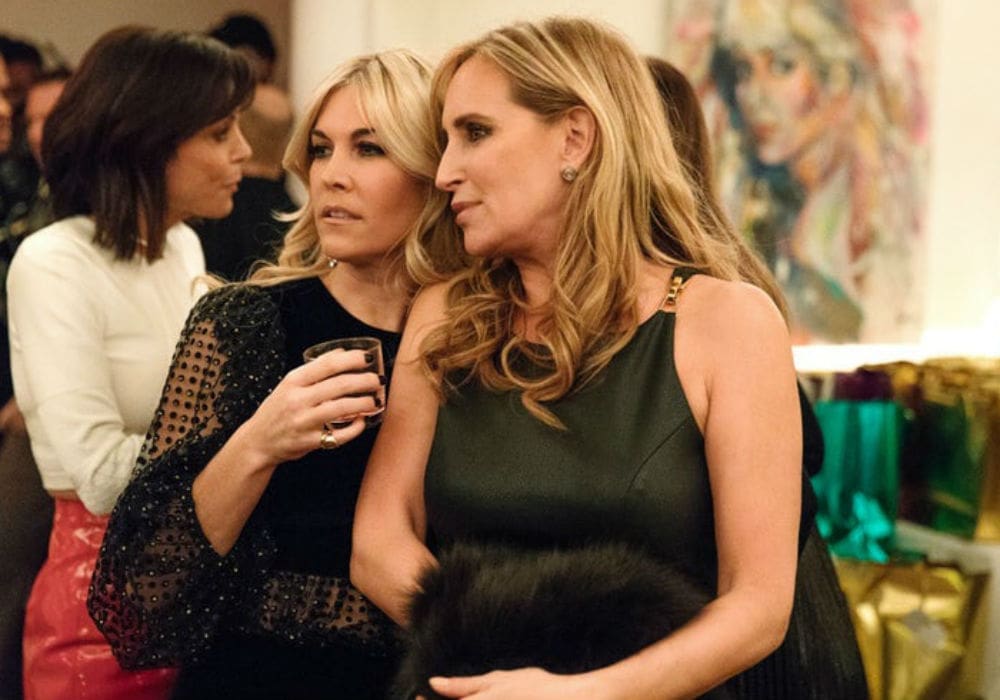 RHONY Frenemies Tinsley Mortimer And Sonja Morgan Get Into A Drunken Dispute After Pride Parade