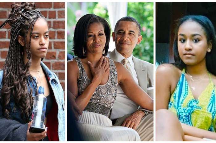 Michelle Obama Says Daughters Sasha And Malia Experienced Their First Kisses At The White House With Bodyguards Around