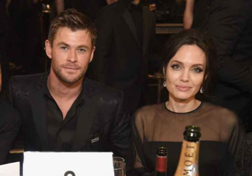 Angelina Jolie Reportedly Compared Chris Hemsworth To A Young Brad Pitt