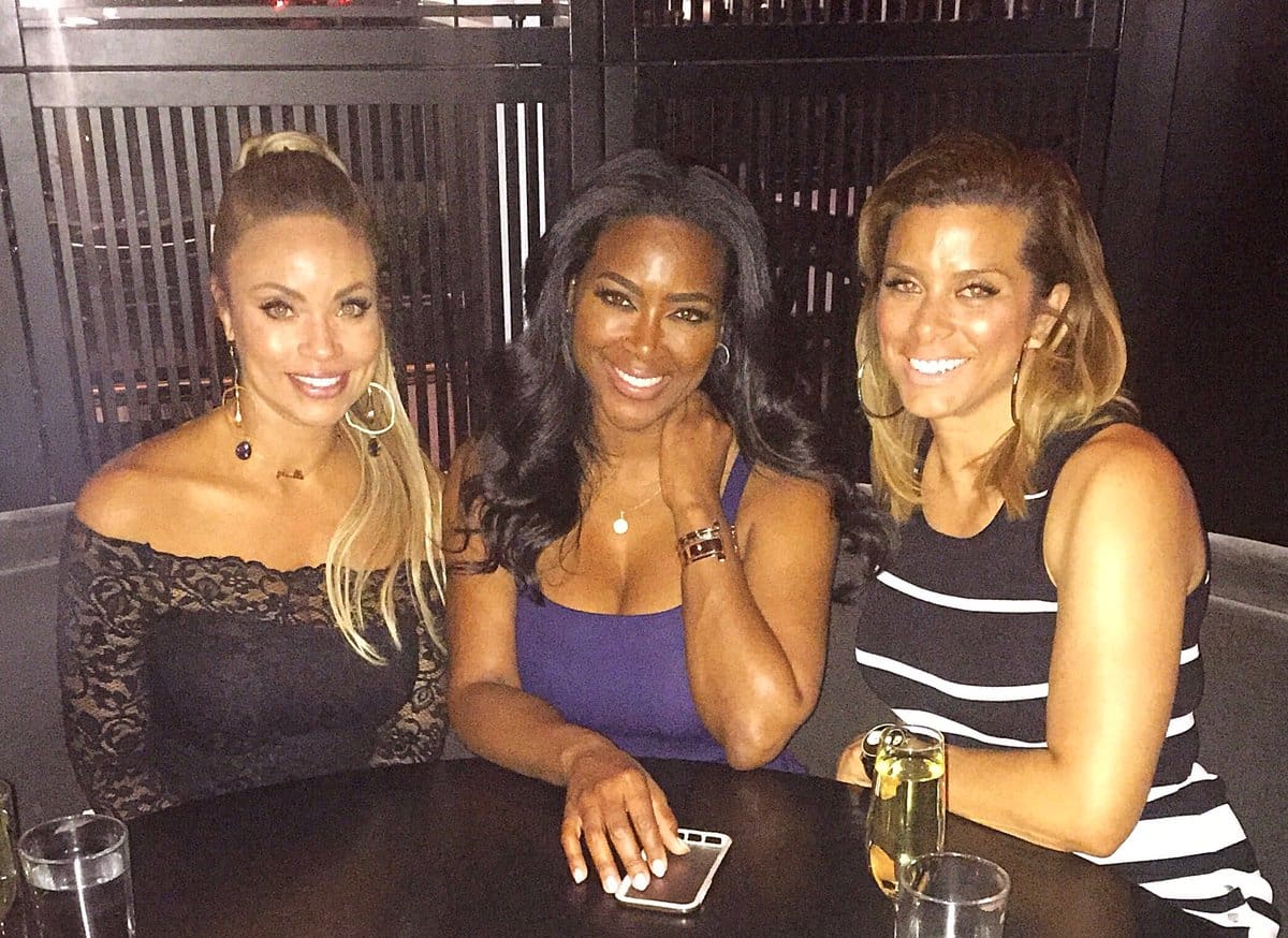 Kenya Moore Links Up With Gizelle Bryant - Some Would Like The Blonde Beauty To Replace NeNe Leakes On RHOA