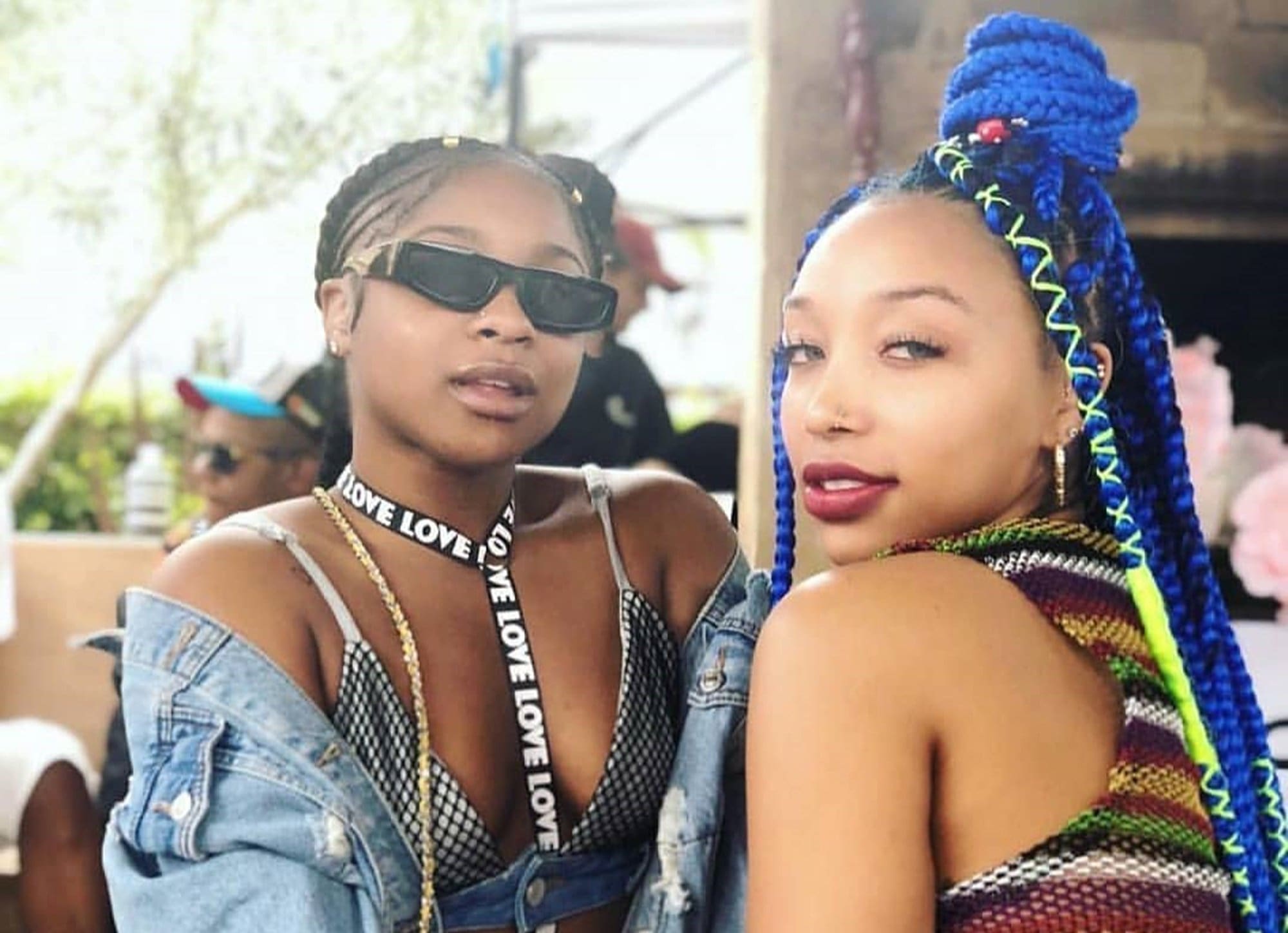 Zonnique Pullins And Reginae Carter Show Their Beach Bodies While On Vacay