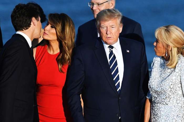 Melania Trump Looks Like She Is About To Risk It All In Viral Picture With Justin Trudeau -- The Donald And Ivanka Will Not Like This