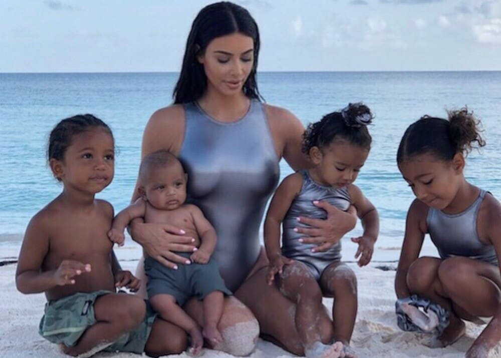 Kim Kardashian shares adorable photos of children North 