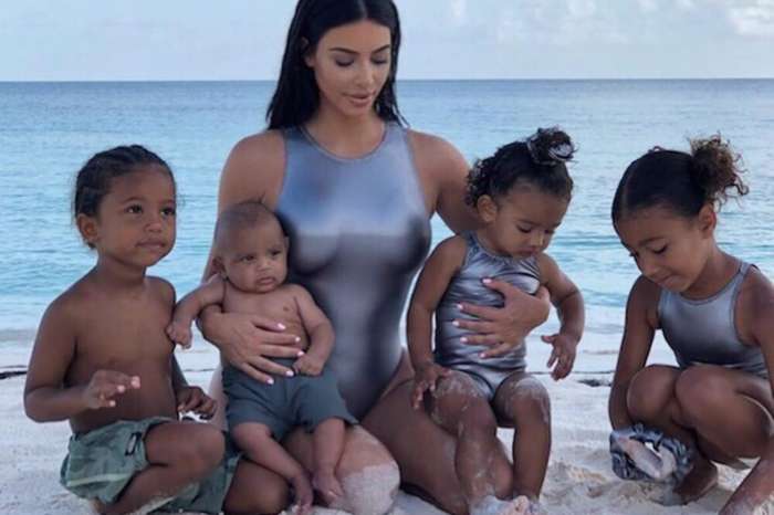 Kim Kardashian's Baby Boy, Psalm West, Looks Like Late Granpa, Robert Kardashian, In New Photo