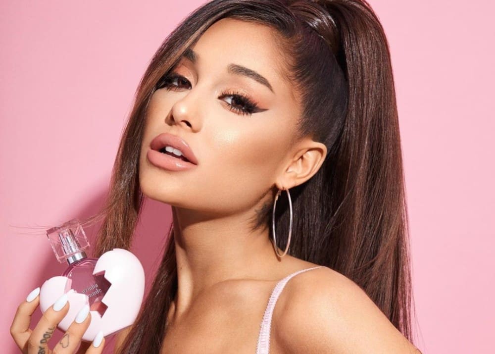Ariana Grande Looks Gorgeous As She Promotes New Fragrance
