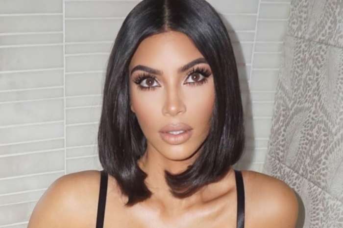 Kim Kardashian Wears New SKIMS Shapewear In Instagram Post