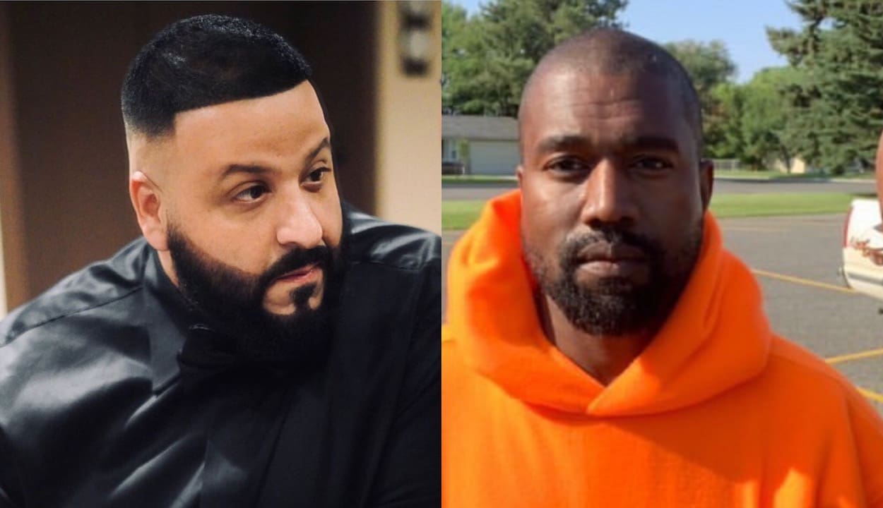 Kanye West Gifts DJ Khaled A Pair Of Unreleased Yeezys