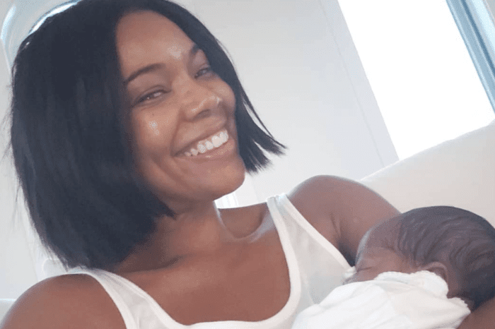 Gabrielle Union Posts Adorable Pic Of Daughter Kaavia On The Set Of AGT