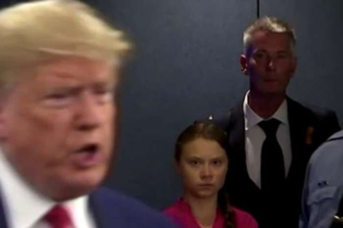 Greta Thunberg Lays Into World Leaders As Photo Of Her Glaring At President Donald Trump Goes Viral