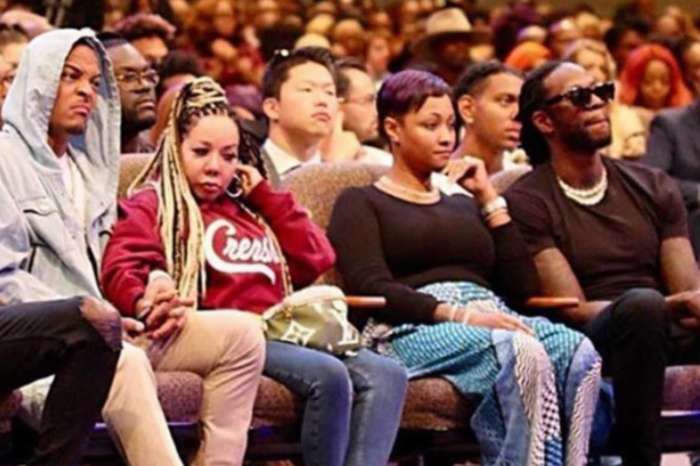 T.I. Finally Explains Why He Looked Angry And Disgusted In This Photo With Tiny Harris Sitting By Him While In Church
