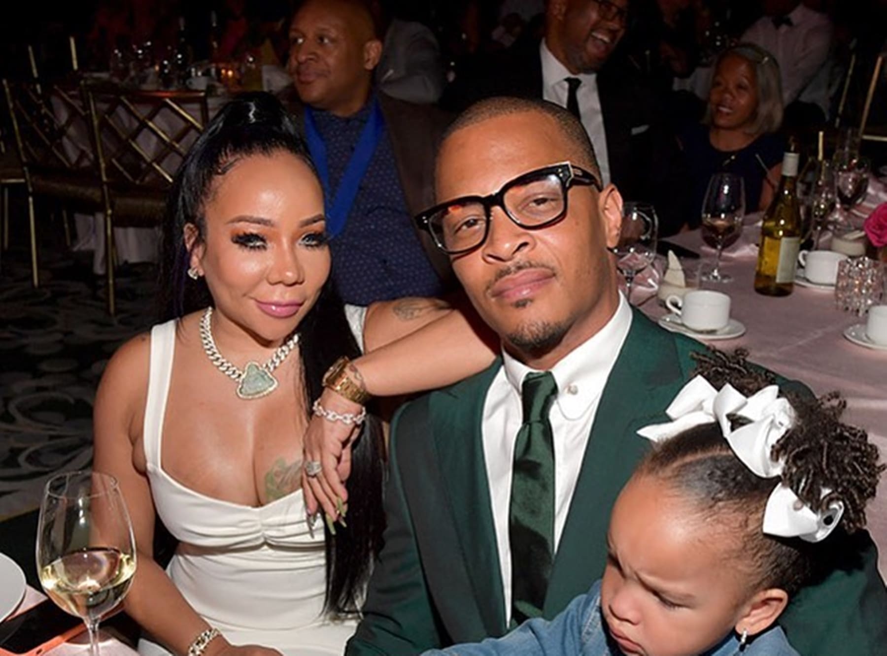 Tiny Harris Is Honored At The Black Music Honors For The Urban Icon Award