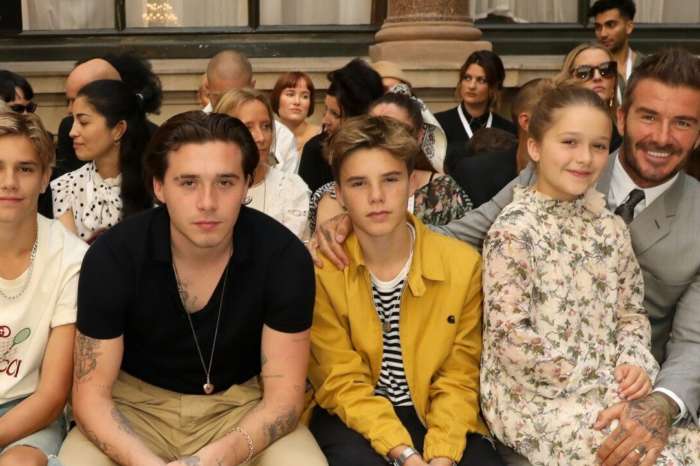 David Beckham Posts Some Adorable Pictures Of His And Victoria's Kids Supporting Her At A Fashion Show