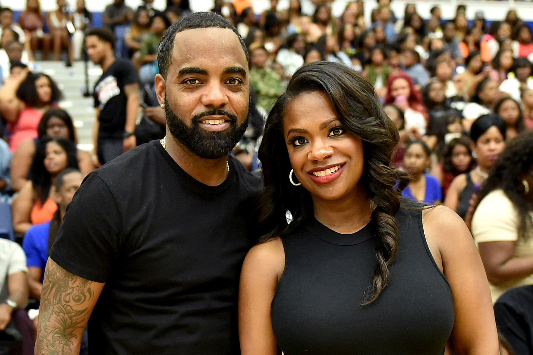 Kandi Burruss Makes Fans Laugh With Some Corny T-Shirts That She And Todd Tucker Wore