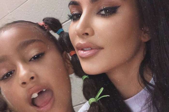Kim Kardashian Poses With North West Who Is Missing Some Teeth — Sings Her Heart Out At Sunday Service