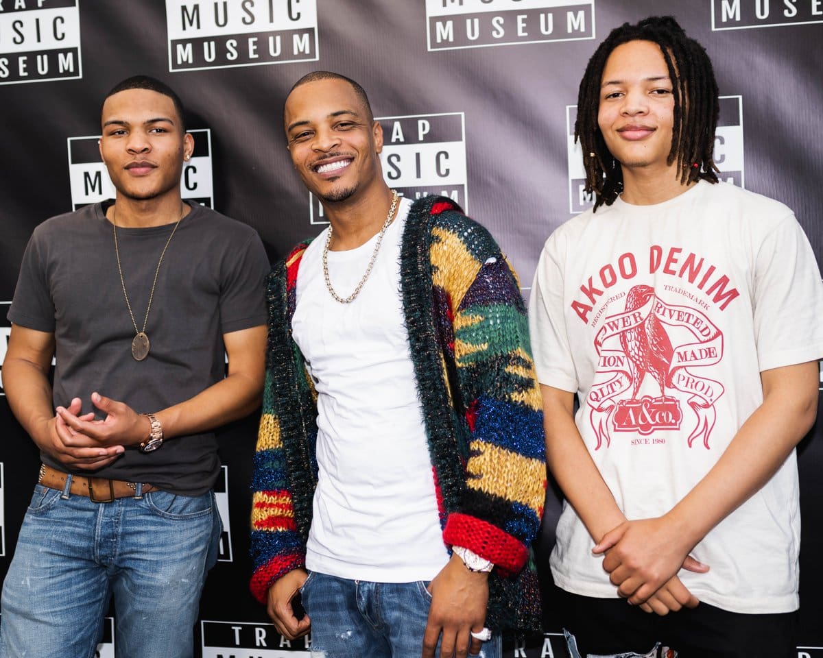 Ti Praises His Young Artsy Alter Ego Domani Harris See His New