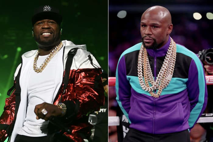50 Cent Mocks Floyd Mayweather's Latest Fashion - Photoshops A Granny Head On His Body To Prove A Point!