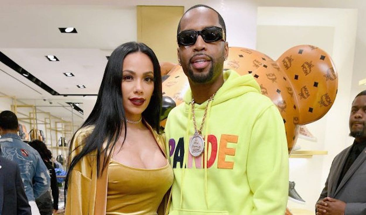 Safaree Poses With Erica Mena And Fans Comment On Her Boots