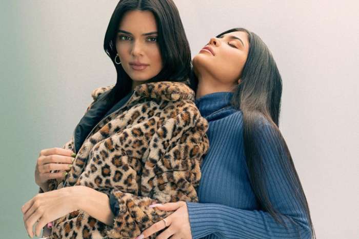 Kendall Jenner Models Two Bathing Suits For Kendall And Kylie Fall Collection