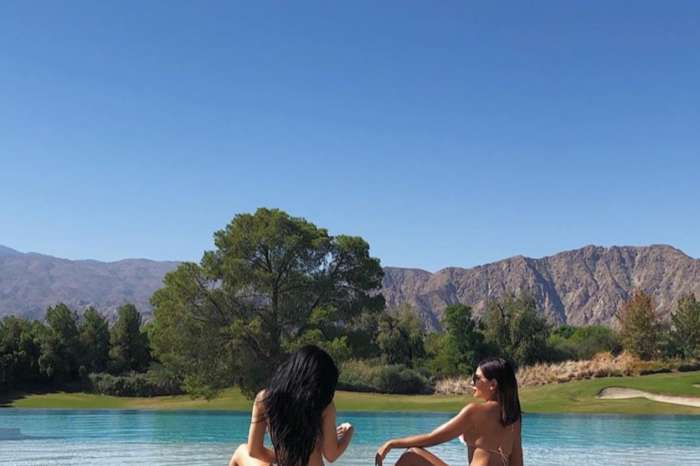 Kylie Jenner Breaks The Internet In Skimpy Bathing Suit At Kim Kardashian's Birthday Pool Getaway
