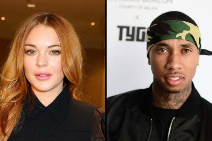 Lindsay Lohan Flirts With Tyga On Social Media - Check Out Her Playful Comment
