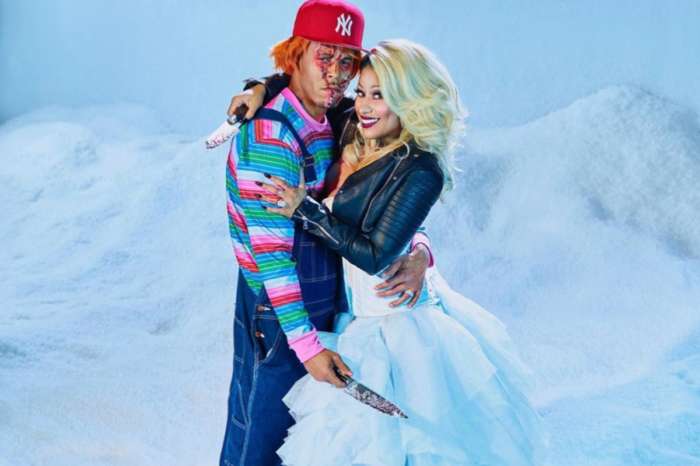 Nicki Minaj And Husband Kenneth Petty Are Chucky And Bride Of Chucky For Halloween As Singer Shows Off Million Dollar Wedding Ring