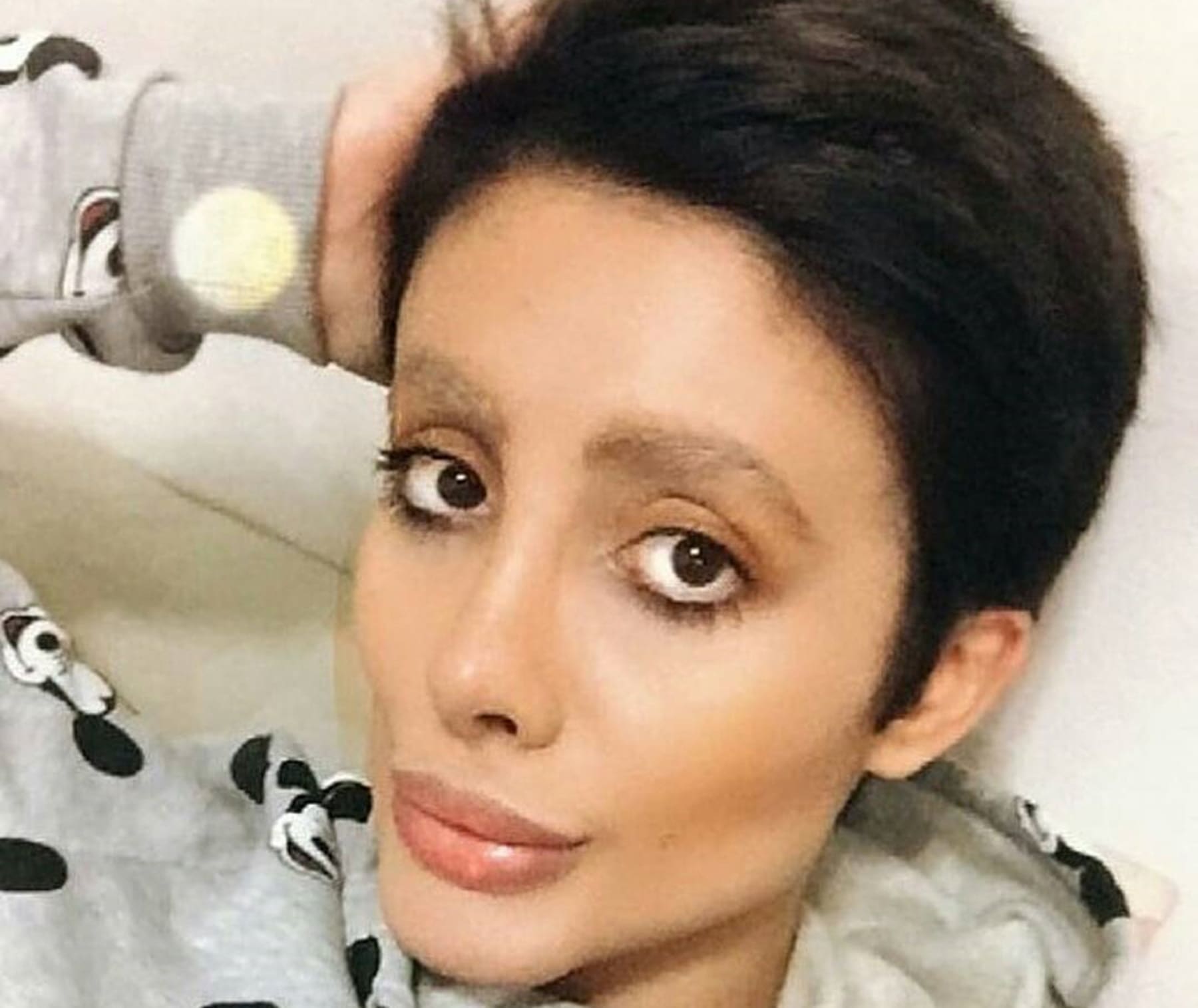 Iranian Angelina Jolie Sahar Tabar Aka Zombie Angelina Jolie Arrested Instagram Model Reveals
