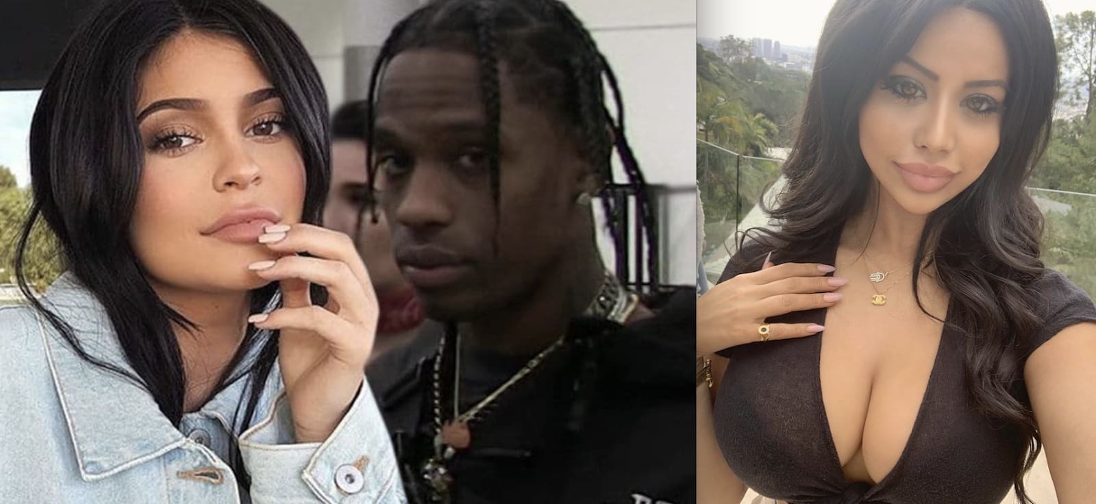 Travis Scott's Alleged Secret Side Chick Says There's Someone 'Rich & Powerful' Trying To Kill Her Success