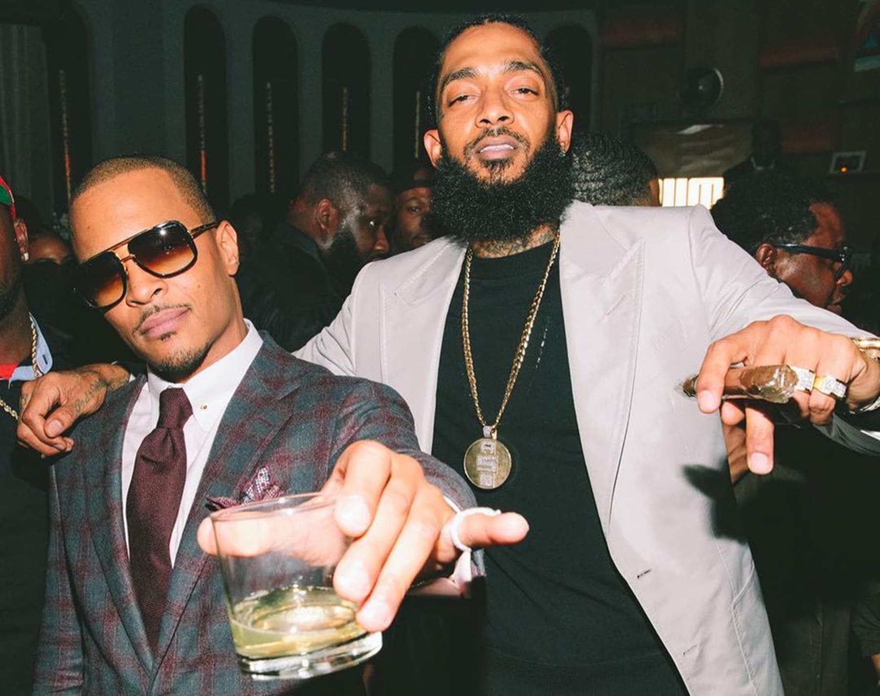 T.I. Shares A Message In The Memory Of Nipsey Hussle And A Video Of The Late Rapper - YFN Lucci Is Here For This