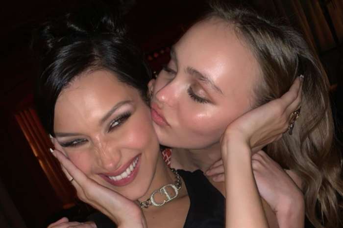 Bella Hadid Poses In Seductive Top, Gets A Kiss From Lily-Rose Depp And Talks Mental Health Struggles