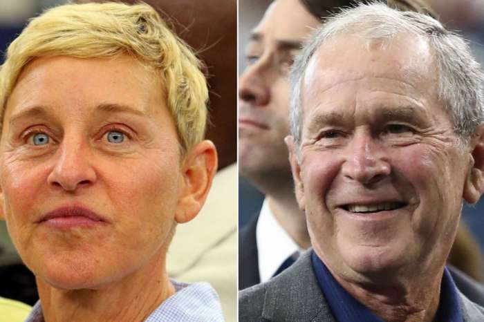 Ellen DeGeneres Opens Up About The Backlash She Got Over That Viral Pic Of Her And George W. Bush Being Friendly At An NFL Game