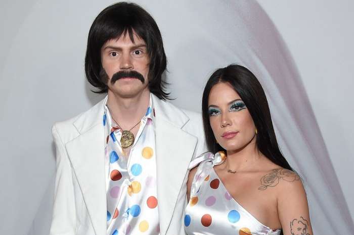 Evan Peters And Halsey Make Their Romance Red Carpet Official In Sonny And Cher Costumes At The AHS 100th Episode Celebration