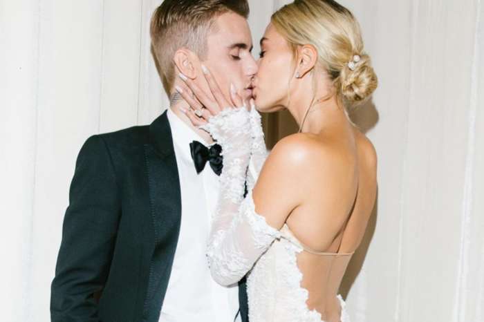 Justin Bieber And Hailey Baldwin Bieber Show First Photos — Hailey Wore A Virgil Abloh Wedding Gown