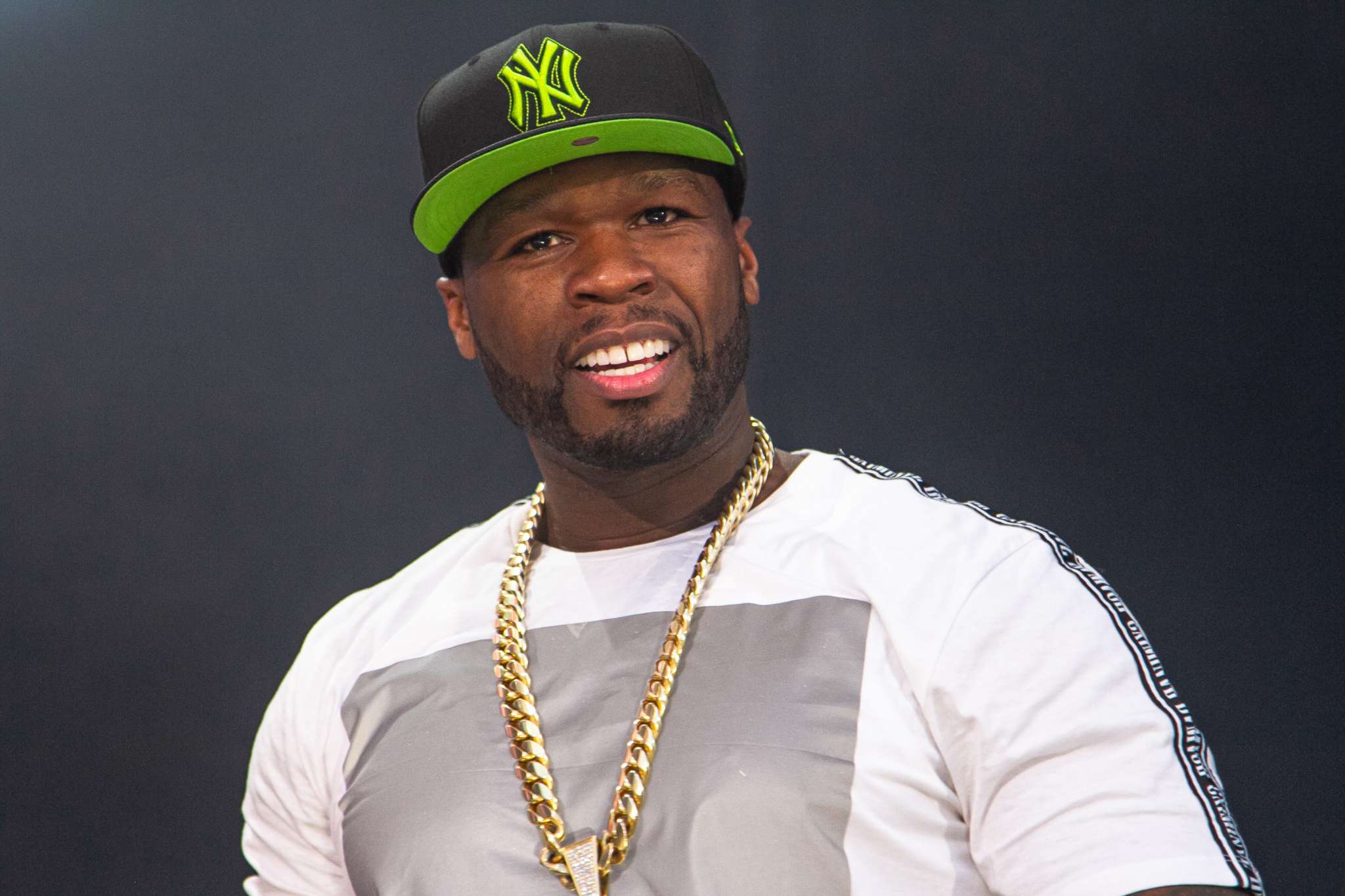 50 Cent Enjoys A Date Night Out With His GF, Cuban Link