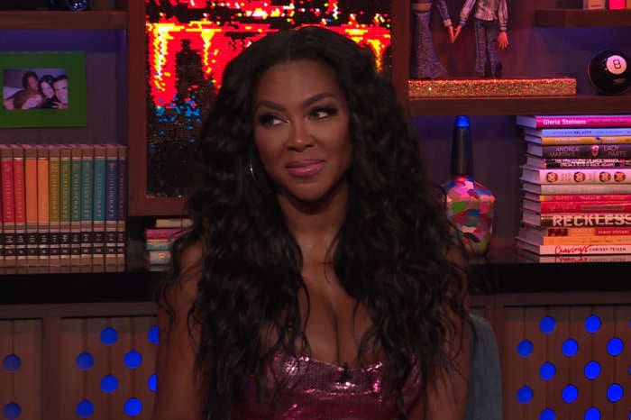Kenya Moore Shows Off Her Snatched Figure And Fans Notice The Wedding Ring Back On Her Finger