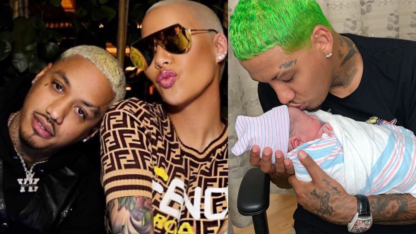Amber Rose Posts First Photos With Her Sons, Slash Electric And Sebastian