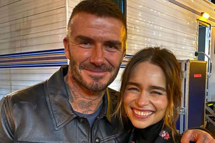 David Beckham Admits He Was 'Star Struck' When He Met Emilia Clarke