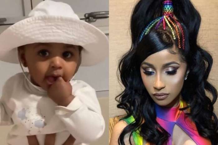 Cardi B Posts Cute Clip Of Little Kulture Taking A Well-Deserved Nap After Getting Her Ears Re-Pierced!
