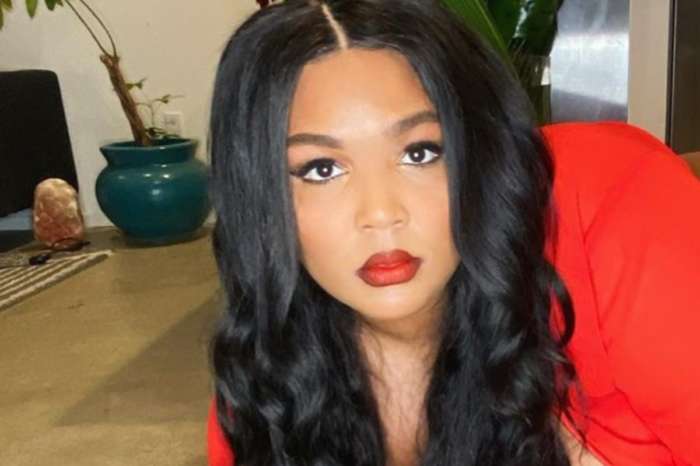 Lizzo Shares Body Positive Message In Red Lingerie