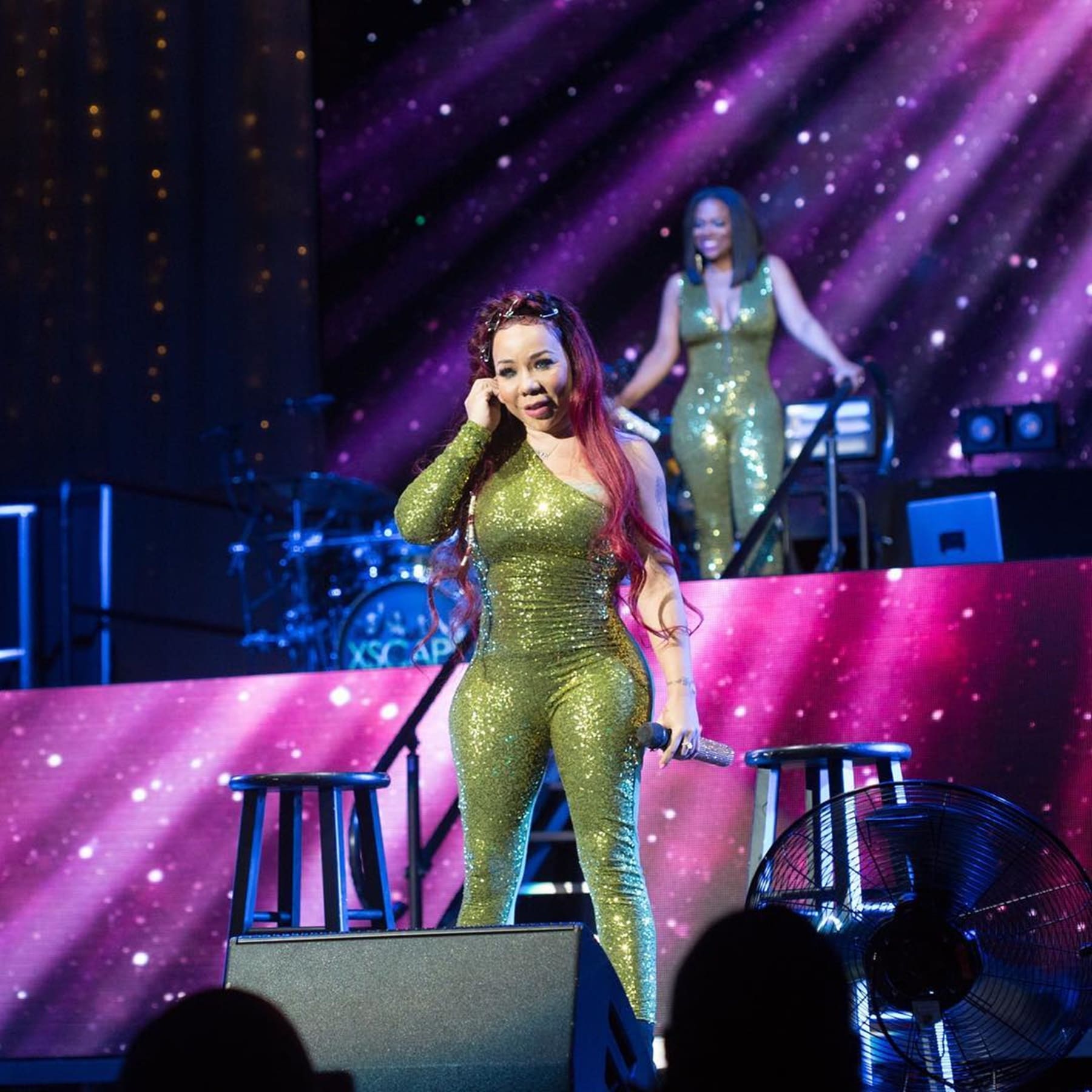 Tiny Harris Offers Her Gratitude To Everyone Who Came To Her Recent Performance - Check Her Out On Stage