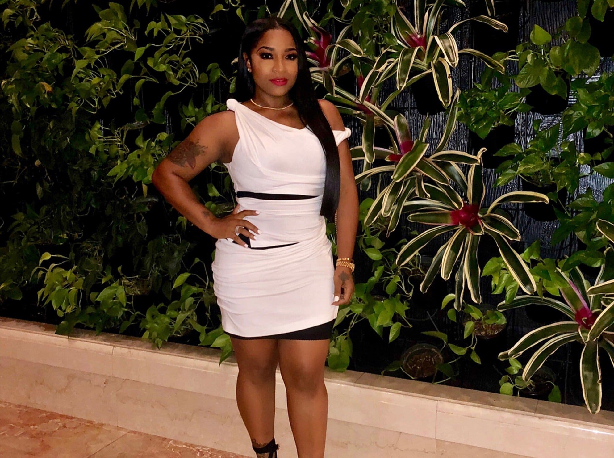 Toya Wright Impresses Fans With A 'Before And After' Post In Which She's Showing Off Her Figure - Kim Zolciak Praises Her