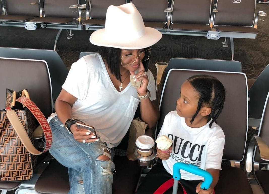 Rasheeda Frost Poses With Her Son, Karter Frost And Fans Are Gushing Over The Young Man